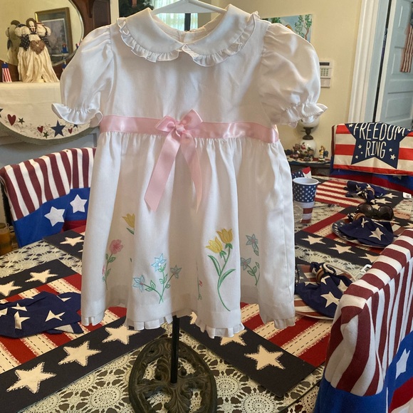 A Little Angel Vintage Infant Girls Dress size 24 months - Picture 7 of 16
